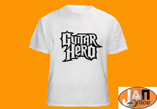 Camiseta Games - Guitar Hero