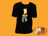 Camiseta Bart Preta